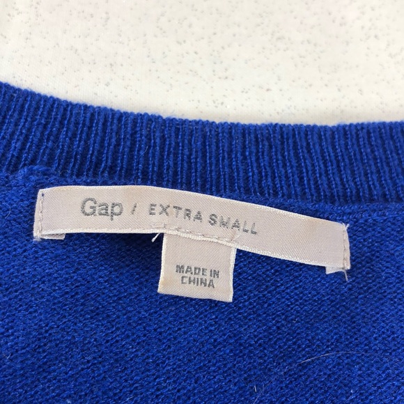 Gap XS Striped Cardigan with Sequin Sleeve Stripes - Picture 2 of 8